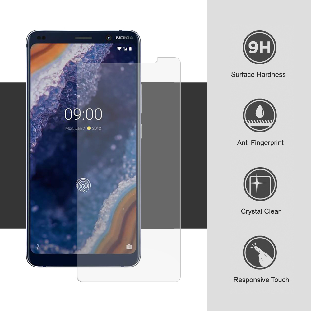 Tempered Glass Screen Protector For Nokia 9 Pureview